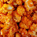 Close up picture of Colette's Popcorn Spicy Buffalo Flavored Gourmet Popcorn