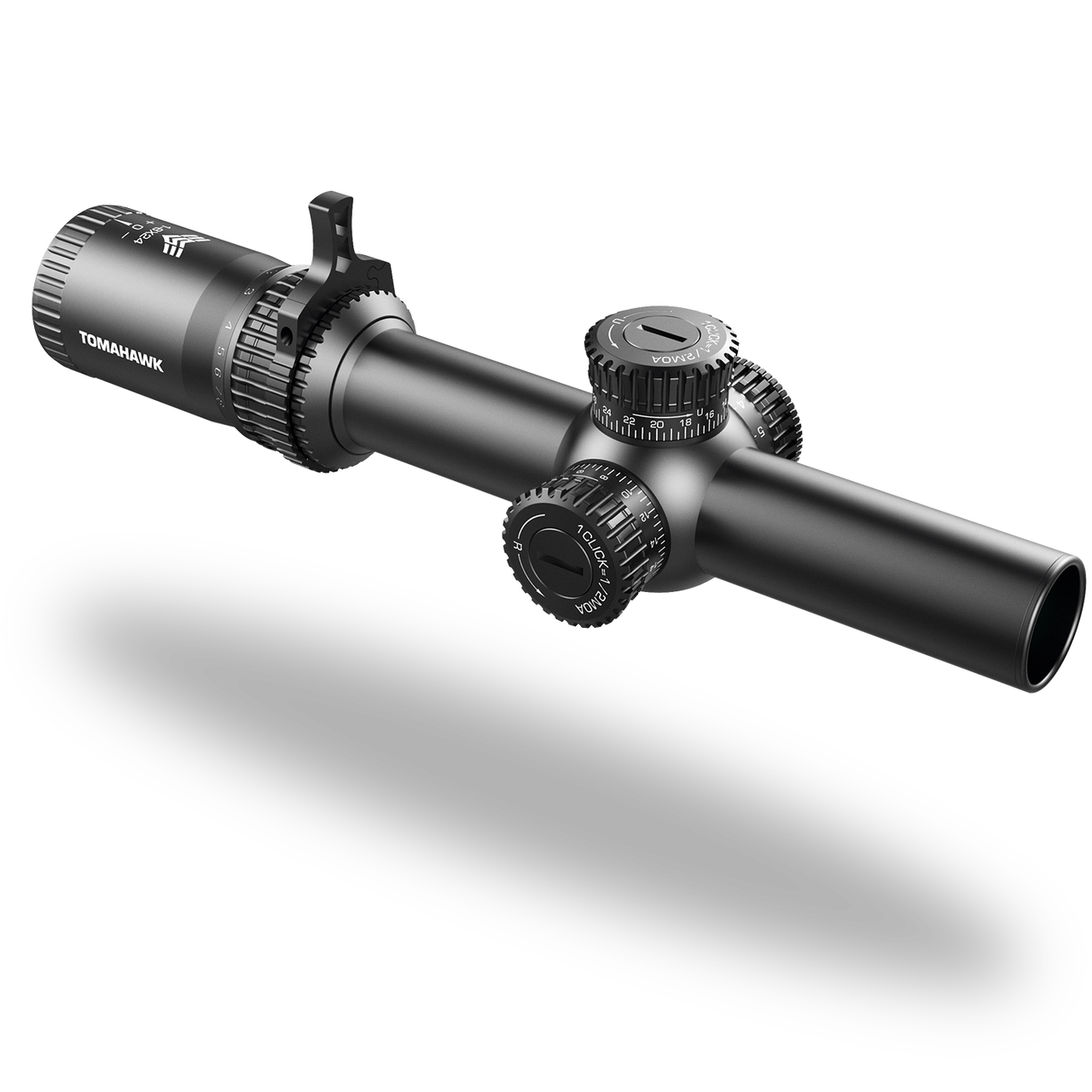 Swampfox Tomahawk 1-8x24mm Rifle Scope, 30mm Tube, Second Focal