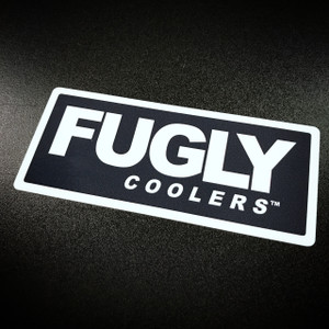 Fugly Coolers Logo Sticker