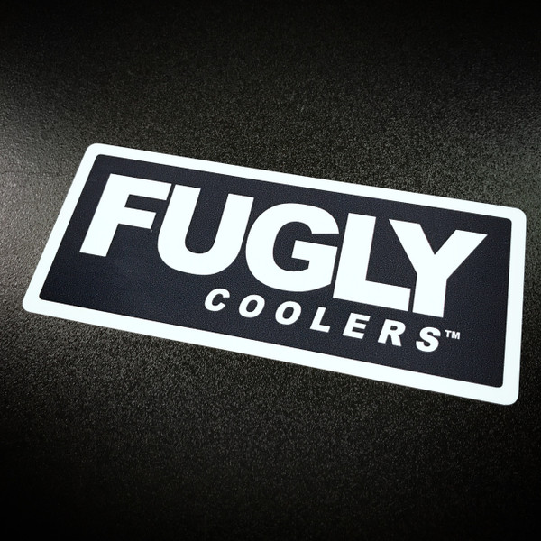 Fugly Coolers Logo Sticker