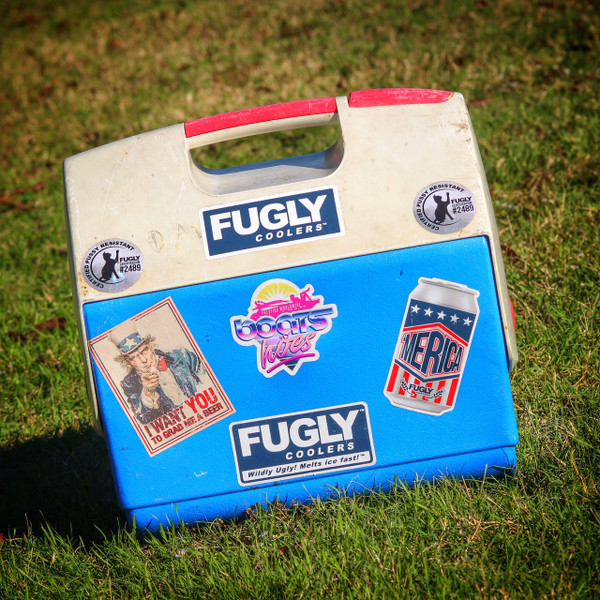 Fugly Coolers Party Pack Stickers