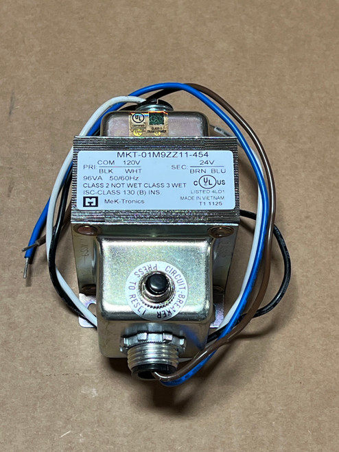 Re-Verber-Ray TR-96VA transformer, 96VA, 120V to 24V
