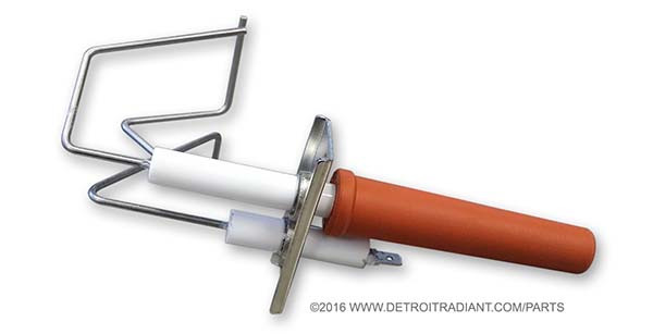 Re-Verber-Ray main burner spark electrode 3 prong