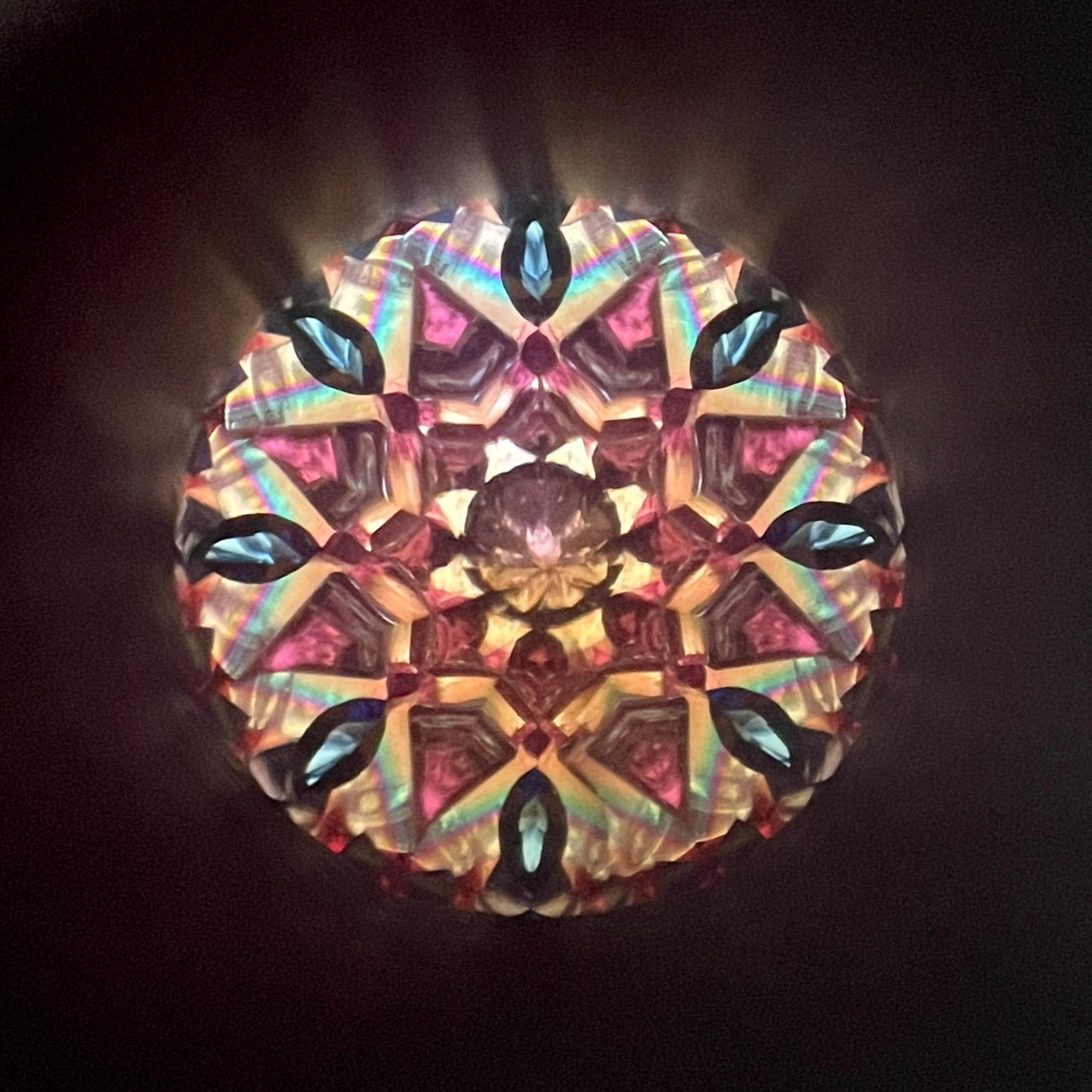 Kaleidoscope Necklace - Star of David