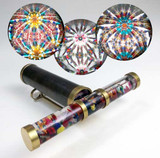 Short Brass Wand Kaleidoscope