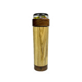 Spalted Hackberry/Walnut, 3-Mirror/6-Point