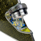Fancy dichroic glass detailing