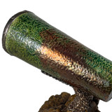 Detail: Cool textured and glazed ceramic scope body