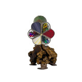 Color wheel end