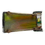 Detail: Artist signature on underside