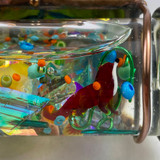 Detail: Do you see the little glass Fox?