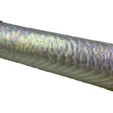 Detail: White rainbow glass body