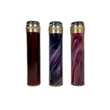 L to R: Blood Red, Plum Purple, Ruby Red