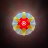 Kaleidoscope Necklace - Rocket Series (Opal) - OOAK