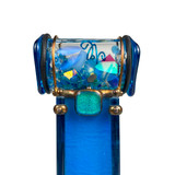 Detail: Object cylinder and glass pebble accent