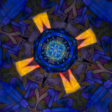 Shot under UV Black Lighting