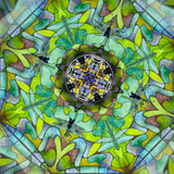 Under regular lighting through viewing port