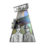 Front side with etched lettering and hand painted portraits of the brothers