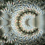 Antique Brass - White, Red, Black