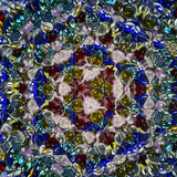 Shot with included glass pebbles