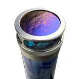 Detail: Pretty glass over cell end