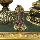 Detail: Included mini flashlight