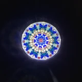 Beads On Blue (1/4)