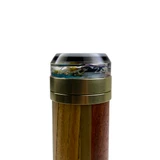 Detail: Object cell and artist signature