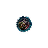 Double cell end with artist signature