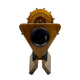Viewing port at top of piece