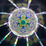 Moved the light to hit the dichroic glass - BLING!