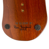 Detail: Artist signature on underside of base