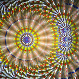 Asanoha Cylinder - Cobalt