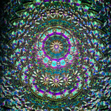 Cell: Dichroic (color-shifting) glass