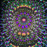 Cell: Dichroic (color-shifting) glass