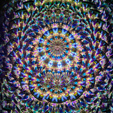 Cell: Dichroic (color-shifting) glass
