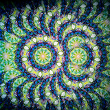 Sato Parlor - Green/Blue
