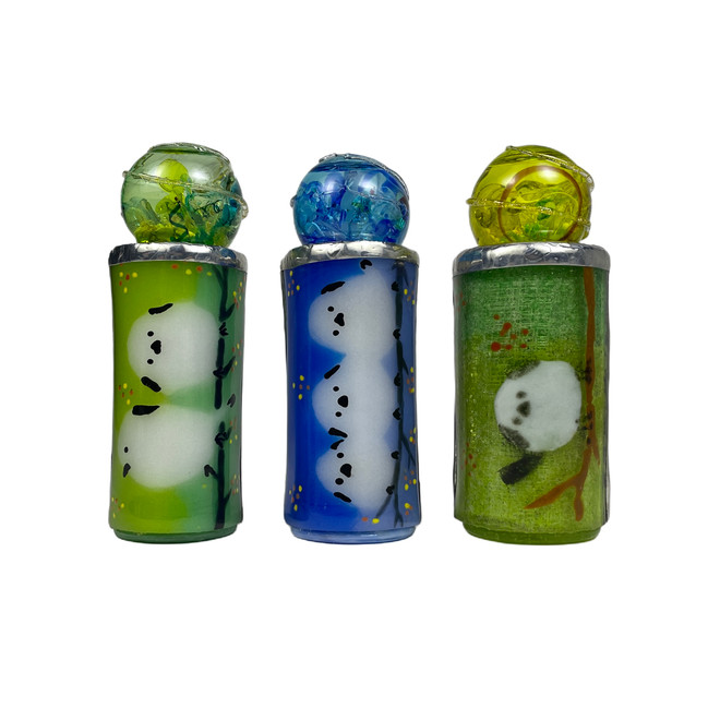 Side A - L to R: Green, Blue, Yellow