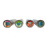 Viewing end, L to R - Rainbow, Green, Orange, Blue