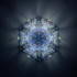 2. Same image, shot with UV flashlight