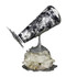 Other side view, rear of quartz cluster