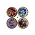 4 colorful wheels!