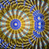 Asanoha Cylinder - Cobalt