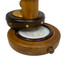 Detail: Flashlight inserted into base