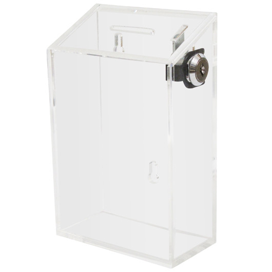 MyCharityBoxes Acrylic Donation Box Fundraising Boxes