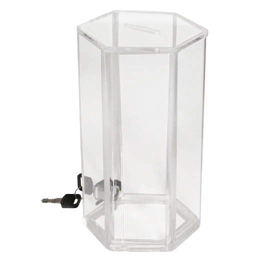 Cylinder Shaped Coin Collection Box