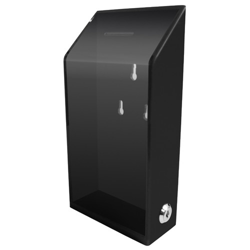 Black Acrylic Donation Box