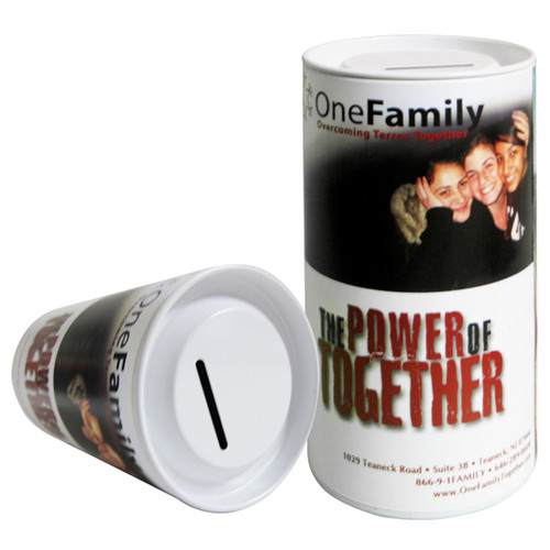 5.5" Paper Tube Coin Collection Bank 5.5" Paper Tube Coin Collection Bank