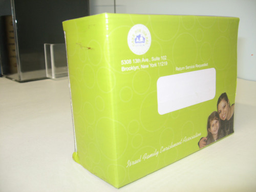 Shipping Mailer Box for Tin Donation Container