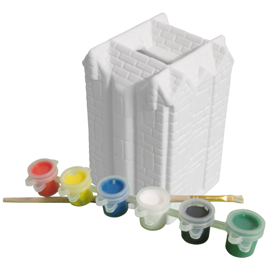 Ceramic Castle Donation Box Ceramic Castle Donation Box